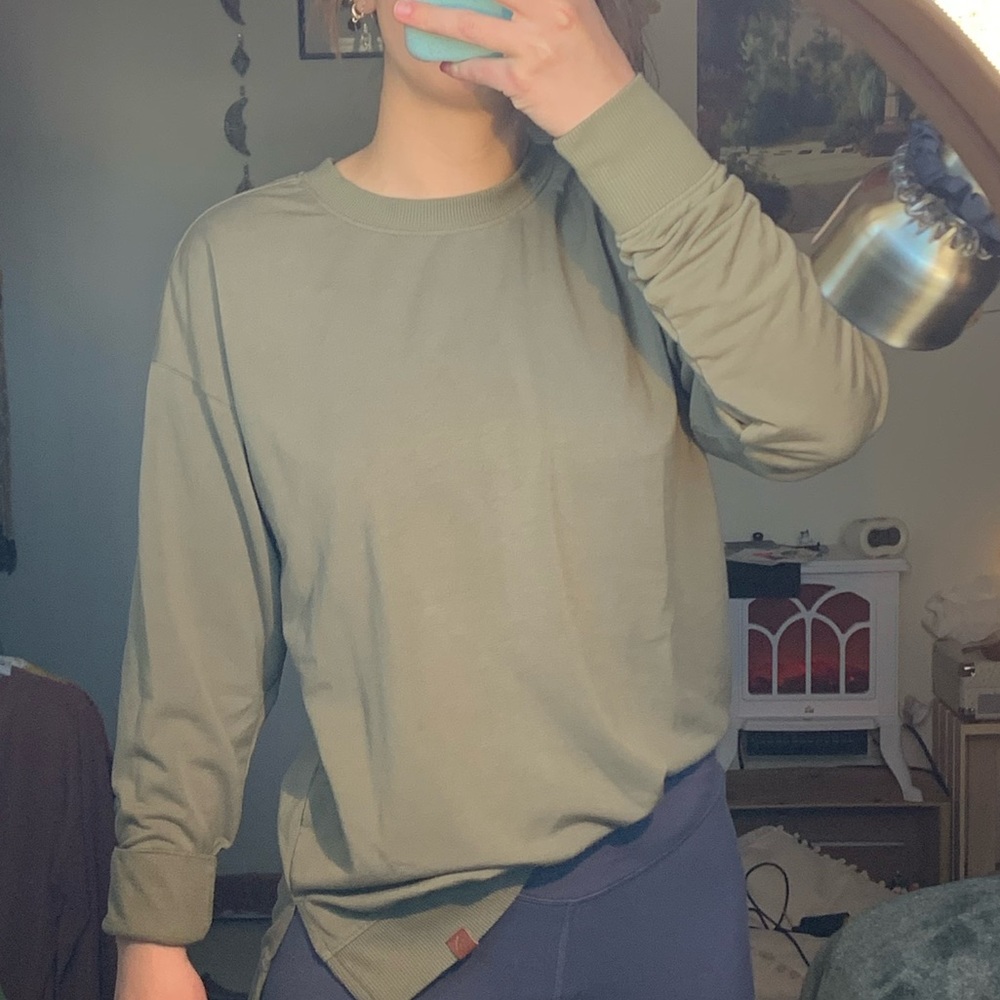 Alpine design green sweatshirt